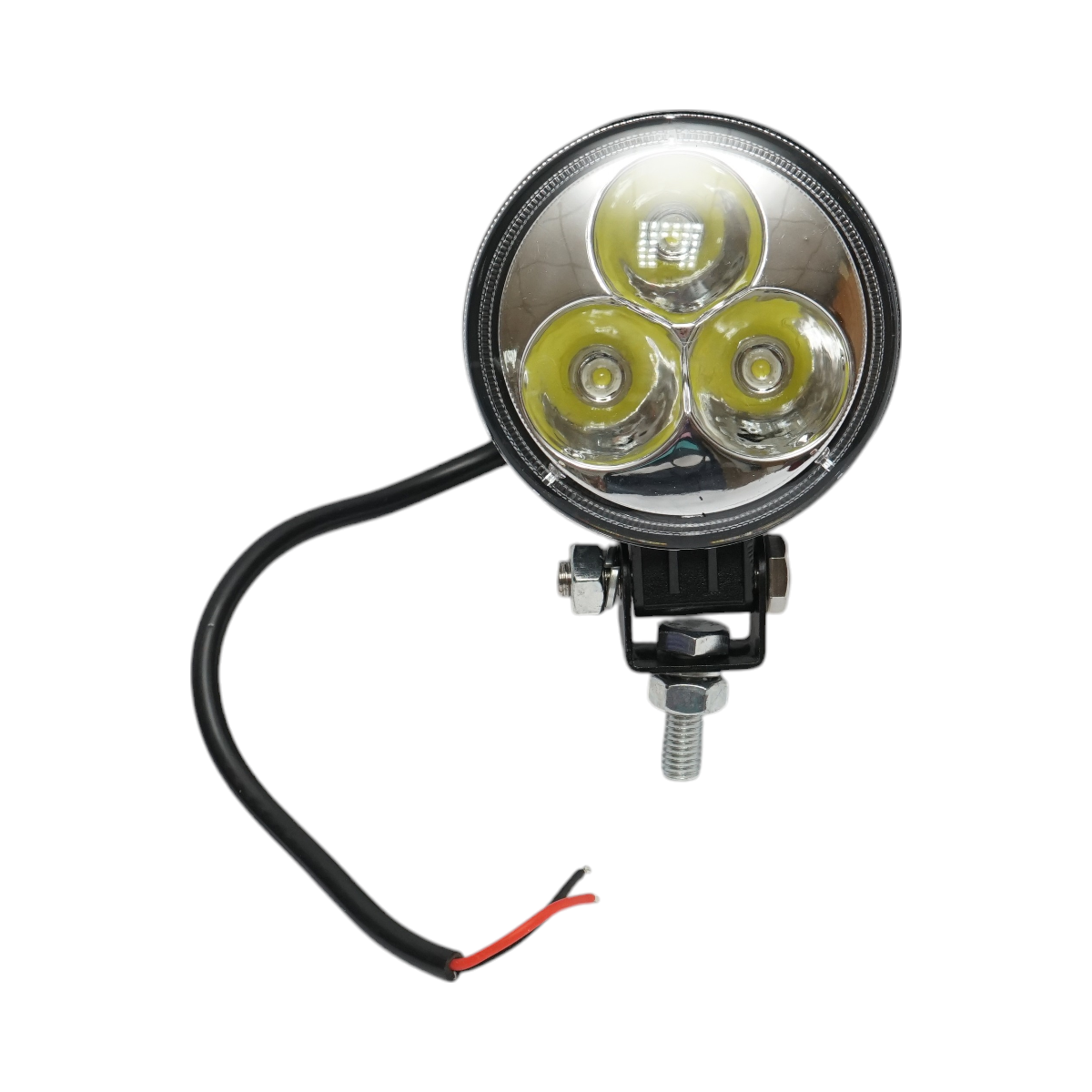 Lamp with 3 LEDs 10-30V, 9W, 6000K radiation angle 30 degrees spot type 82x52mm IP67